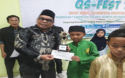 Muhammad Salam Fatih Raih Juara III Lomba Tahfiz Pada Quranic Scientia Festival 2024